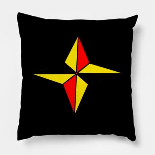 Tri Colour Star Pillow