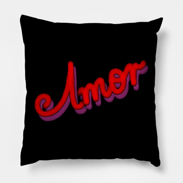 Amor Pillow by The E Hive Design