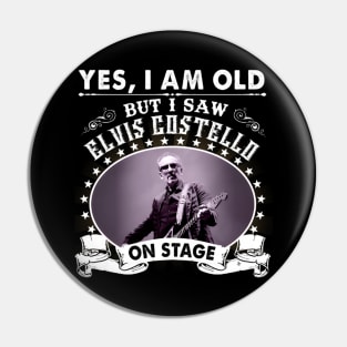 On Stage Tour Date Pin