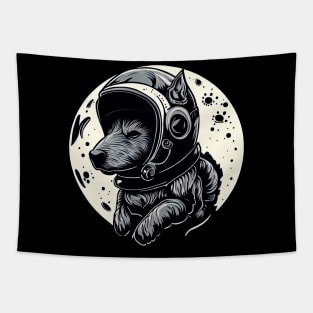 space dog Tapestry