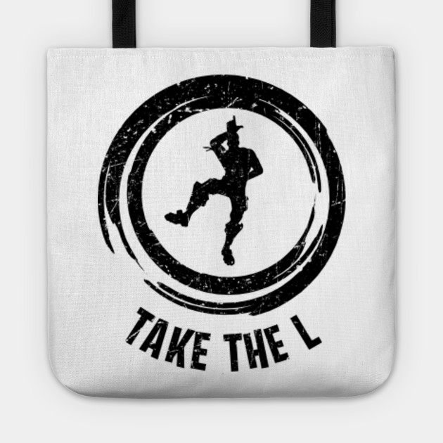 Take The L Loser Emote Fortnite Tragetasche Teepublic De