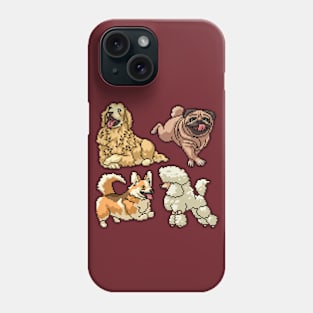 Pixel Dogs Collection Phone Case