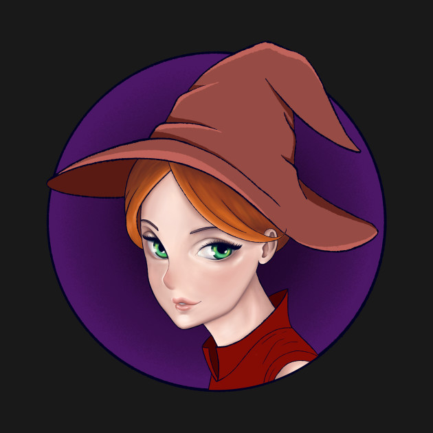 Red Haired Witch Anime Anime Witch Kids T Shirt Teepublic