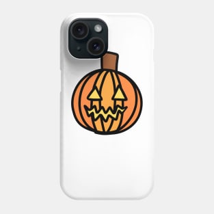 Cute Jack o’ Lantern Pumpkin Cartoon, made by EndlessEmporium Phone Case