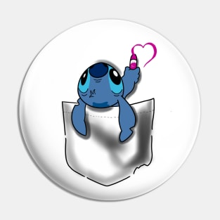 Cute pocket Stitch Pin