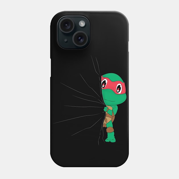 HIDDEN TMNT raphael ! Phone Case by Melroune