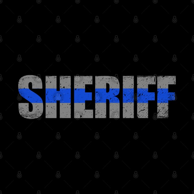 Sheriff Thin Blue Line by bluelinemotivation