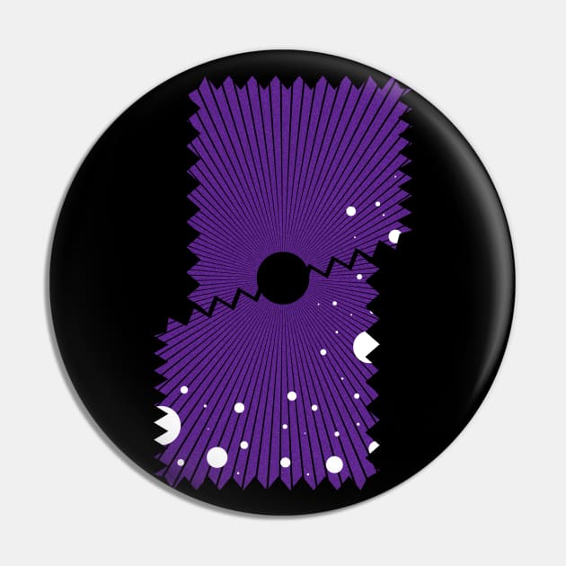 Purple zig-zag black hole Pin by Liam Warr