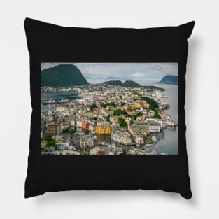 Alesund in Norway Pillow