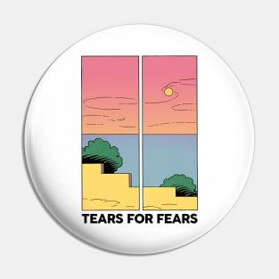 Tears For Fears • Retro Style Aesthetic Design Pin