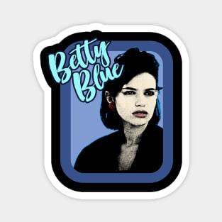 Beatrice Dalle Betty Blue Retro Tribute Magnet