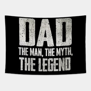 Dad The Legend Tapestry