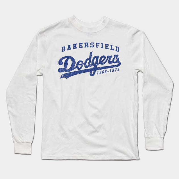 MindsparkCreative Bakersfield Dodgers Long Sleeve T-Shirt