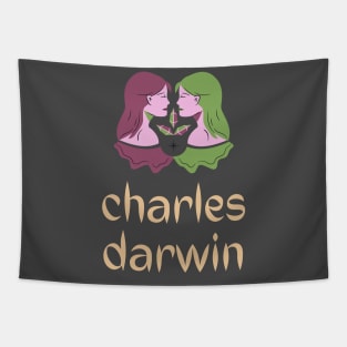 Charles Darwin Tapestry