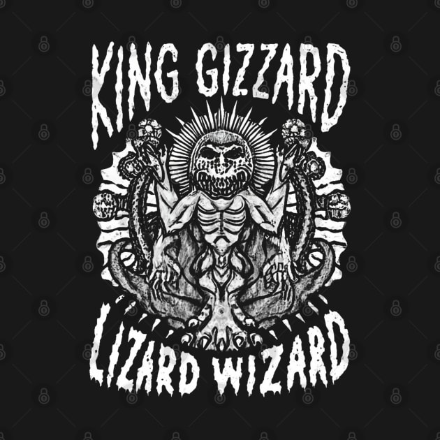 The King Gizard And Wizard Lizard by Aldrvnd