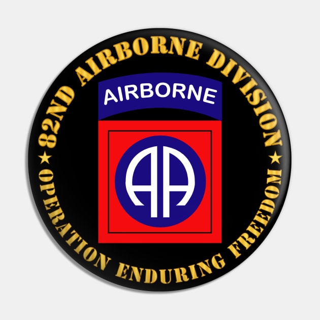 82nd Airborne Division - Operation Enduring Freedom Pin by twix123844