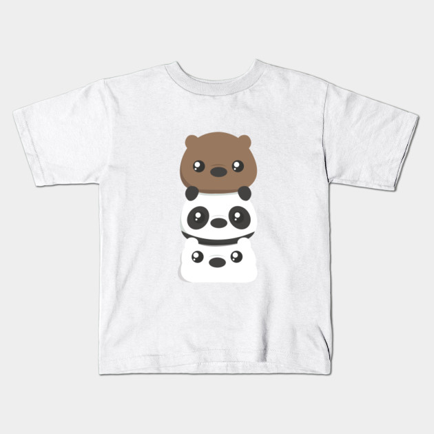We Bare Bears Cute We Bare Bears Kids T Shirt Teepublic