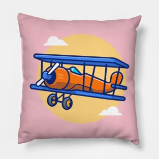 Vintage Plane Pillow