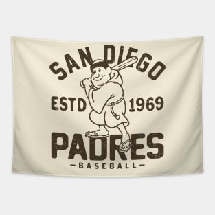 Retro San Diego Padres 1 by Buck Tee Tapestry