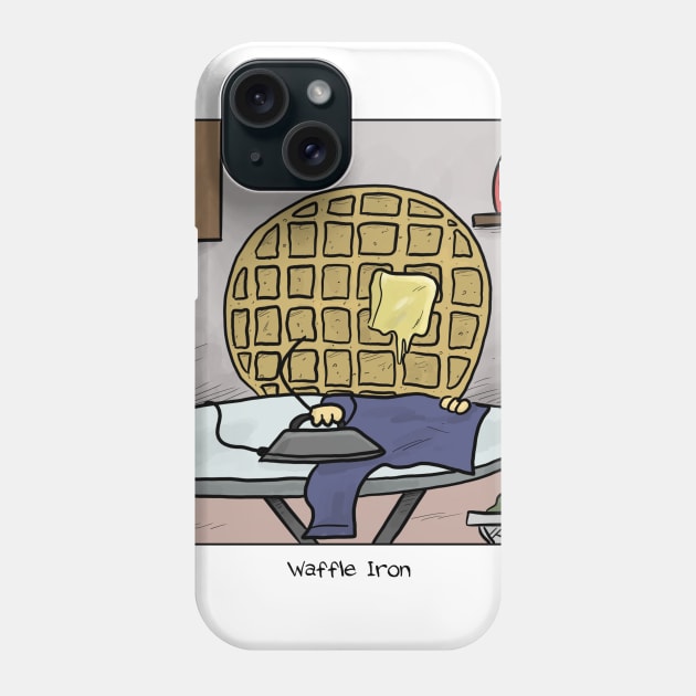 Waffle Iron Phone Case by cartoonistnate