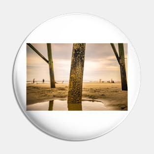 Sunset Beach Architecture Pin