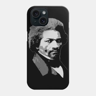 Frederick Douglass Black and White Phone Case