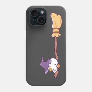 Witch Duckie on a Broomstick Phone Case