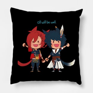 All Remains Well WolG'raha Pillow