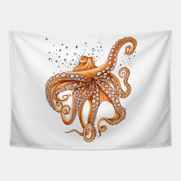 Octopus tapestry top