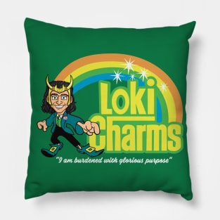 Loki Charms Cereal Pillow