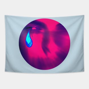 Teardrop Pink Tapestry