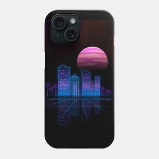 Outrun city Phone Case