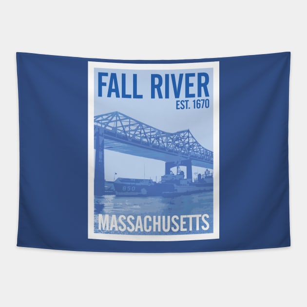 Fall River Massachusetts Tapestry by MacMarlon