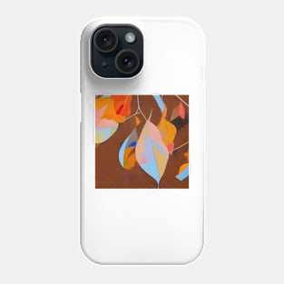 Pastel Autumn Leaves Phone Case