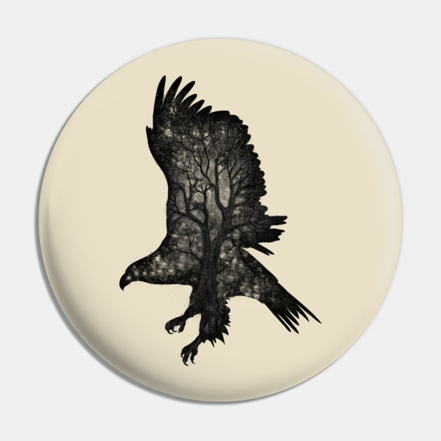 Beauty Eagle Pin by martinussumbaji