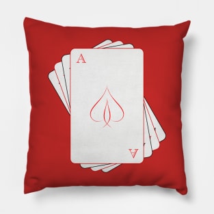 Four Aces Pillow