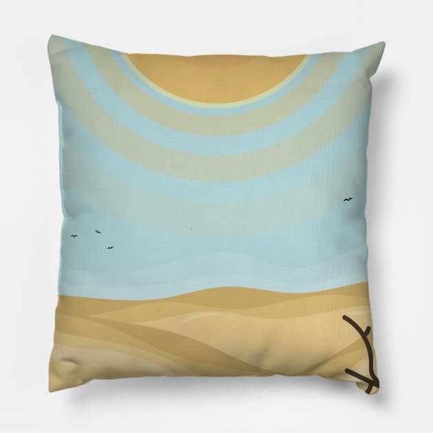 Dunes Pillow by Cilcreates