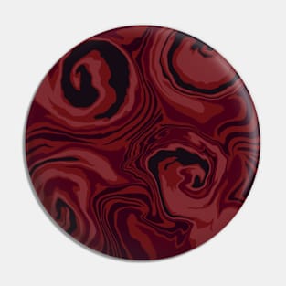 Red Swirl Pin