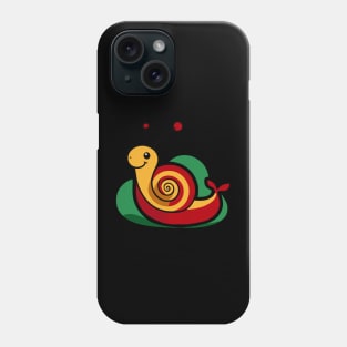 Whimsical Snail Adventure Phone Case