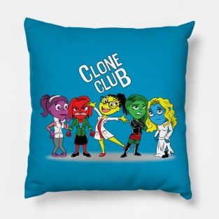 Emotional Clone Club Pillow