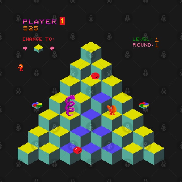 Q Bert by allysontx