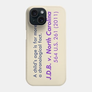 JDB v. North Carolina Phone Case