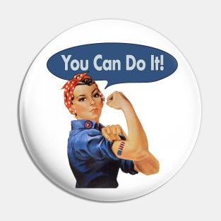 You Can Do It Pin