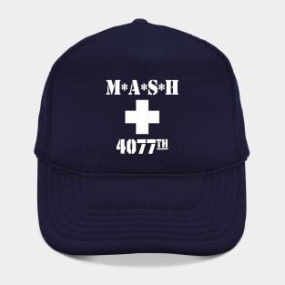 MASH m*a*s*h White Cross 4077th Korea Hat