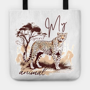 Cheetah Spirit Animal Tote