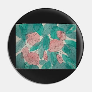 unique contempory floral pattern Pin