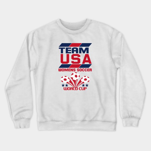 Team Usa Soccer Team Usa Soccer Crewneck Sweatshirt Teepublic