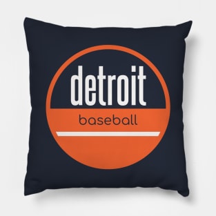 Detroit baseball Pillow