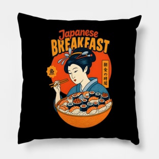 Japanese Breakfast Delight - Anime Style Food Pillow