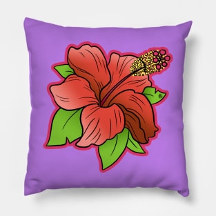 Hibiscus Pillow